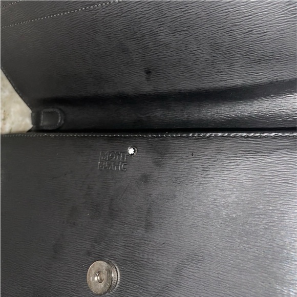 Vintage Montblanc Envelope clutch purse - Picture 4 of 15